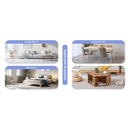 Hexagonal Coffee Table with Storage – 3 Colors | Viva Nexus