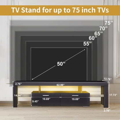 Viva Elite Illuminated TV Stand – Where Entertainment Meets Ambiance