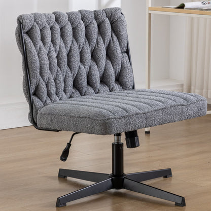 Armless No-Wheel Office Chair – 3 Colors | Viva Épure