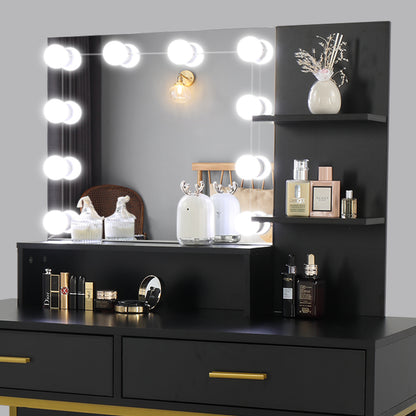 Viva Elite Trine Industrial Three-Tier Vanity Set - The Future of Minimalist Luxury
