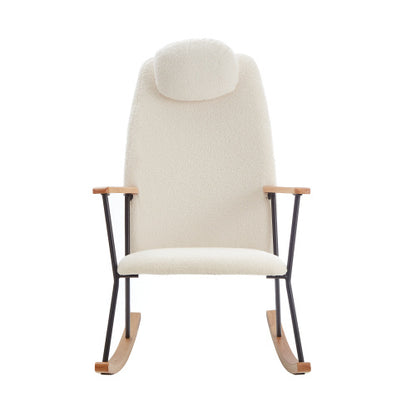 White Modern Rocking Chair | Viva