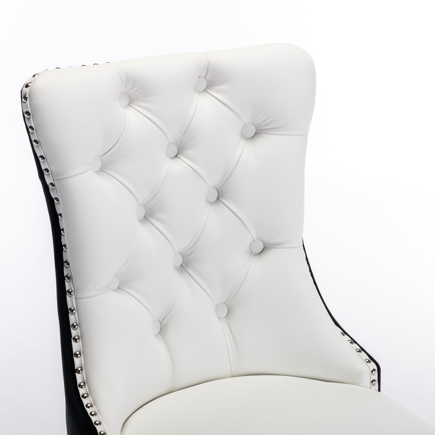 Viva Lumière Tufted Velvet Chair