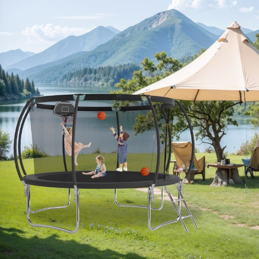 Viva Pulse 12FT Trampoline – Where Play Meets Sculptural Design