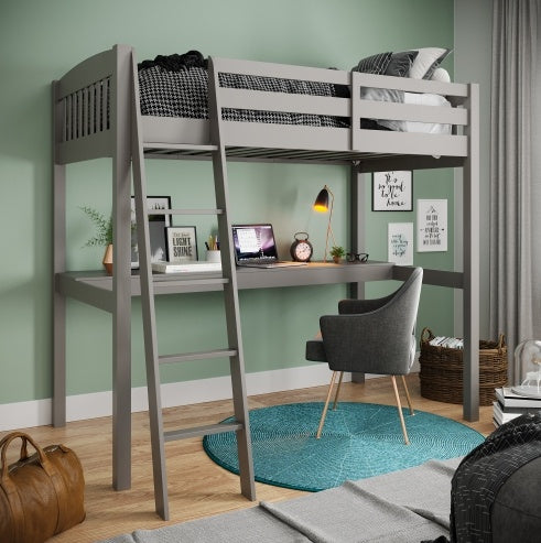 Viva Everest Grey High Loft Bed