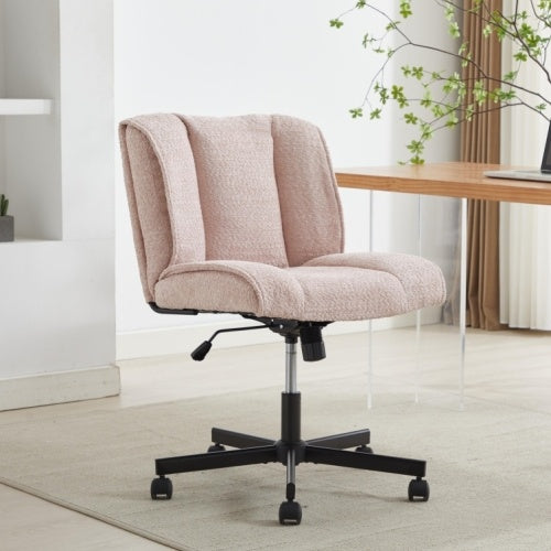 Pink Adjustable Swivel Desk & Vanity Chair | Viva Élan