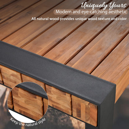 Viva Solstice 3-Piece Outdoor Dining Set