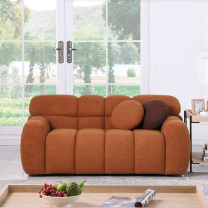 Viva Smart Living Collection: Bouclé Marshmallow 2-Seater Sofa