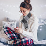 Electric Heated Scarf USB Heating Neck Wrap Unisex Winter Heated