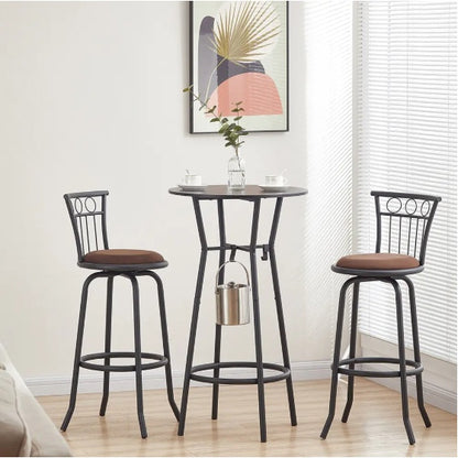 Viva Elite Industrial Bar Table Set – The Future of Urban Dining