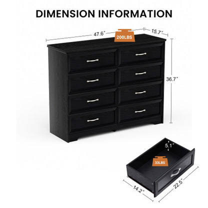 Viva Elite 8-Drawer Long Dresser - The Future of Bedroom Organization