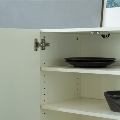 Viva Chroma Four-Door Cabinet