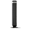 The Bedroom Is Equipped With A Silent Tower-type Fan, A 28-decibel Standing Fan, Intelligent Automatic Mode, And A 64  Swivel Bladeless Cooling Fan
