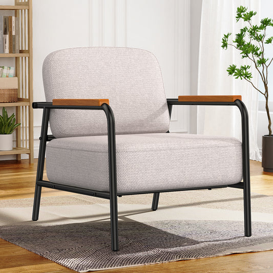 Viva Atelier Mercer Teal Velvet Mid-Century Modern Accent Chair