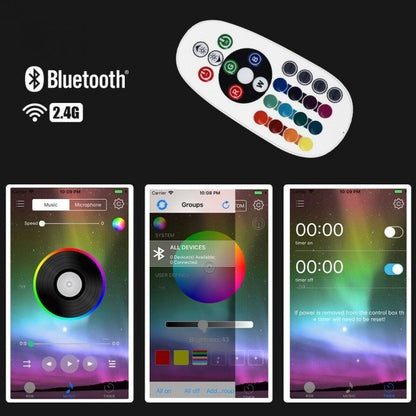 Viva Elite 18W RGB LED Ceiling Light - Smart Color-Changing with Remote Control