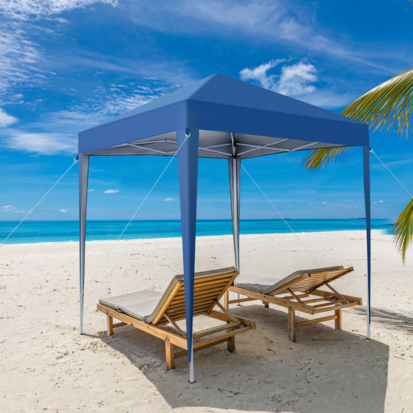 Viva Horizon Blue Non-Enclosed Folding Shed