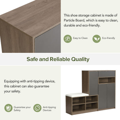 Viva Vault 2-in-1 Shoe Storage Bench – Function Meets Modern Sophistication