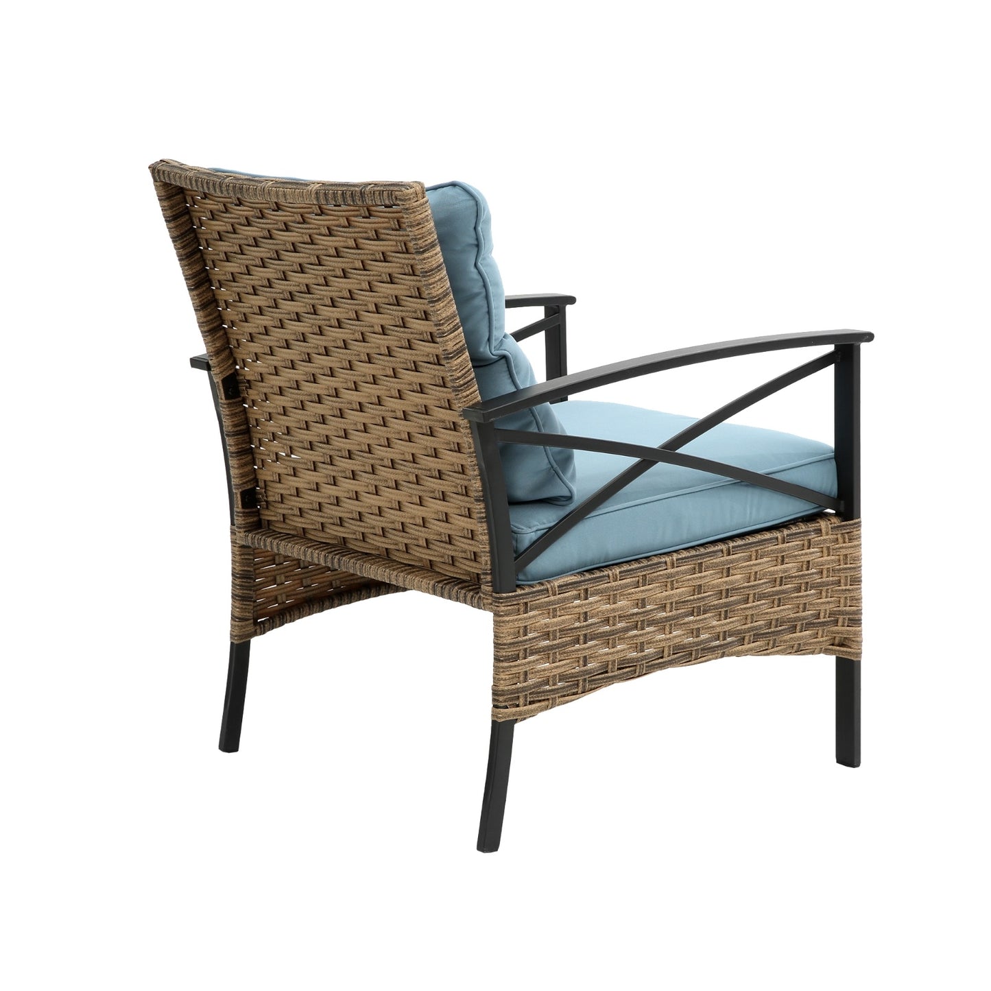 🏡 Viva Solstice™ 4-Piece Patio Sectional Low Dining Sofa Set – Redefining Outdoor Sophistication