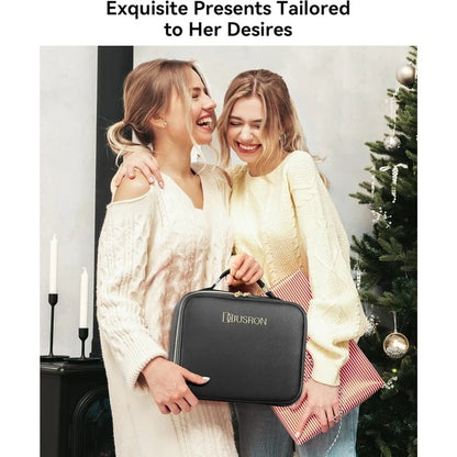 Travel Makeup Bag with LED Mirror - Your Ultimate Beauty Companion!