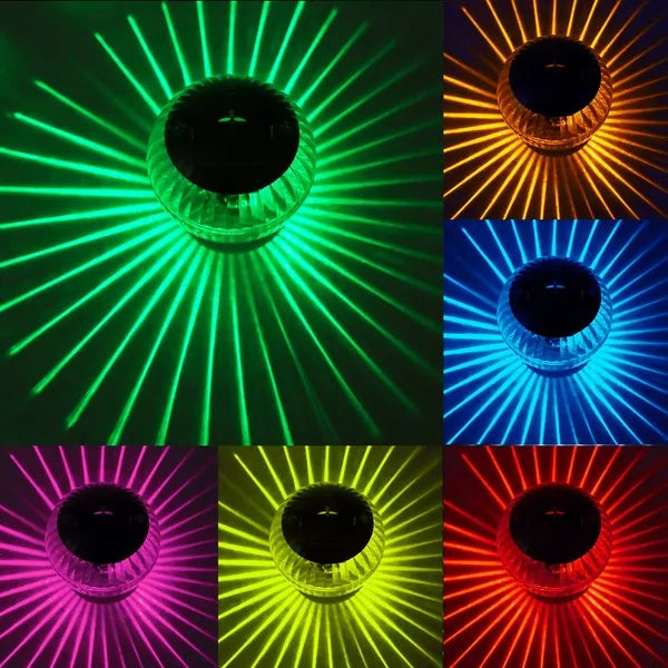 Viva Elite Solar Floating Pool Lights - 7-Color LED Orbs