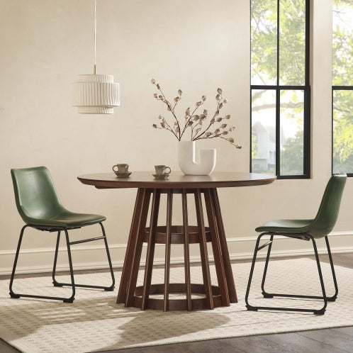 Viva Vespero 48″ Round Solid Wood Dining Table