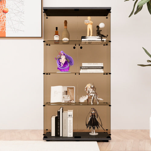 Viva Atelier Collection: Viva Atelier Aurora Tawny Glass Display Cabinet