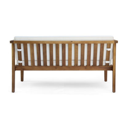 Beige 4-Seater Acacia Outdoor Chat Set | Viva Verona