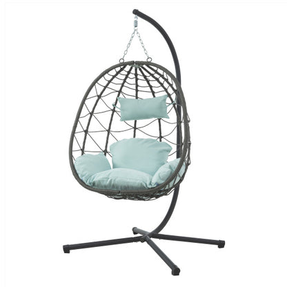 Luxury Hanging Egg Chair with Stand – The Ultimate Relaxation for Your Home