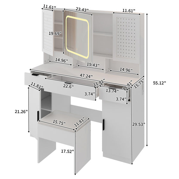 Viva Elite Opaline Serenity 7-Piece Vanity Collection - The Future of Ethereal Beauty