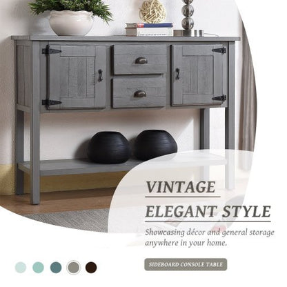 48-in Solid Wood Sideboard Console Table | Viva