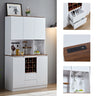 Luxury Corner Coffee & Wine Bar Cabinet – Elevate Your Home in Style