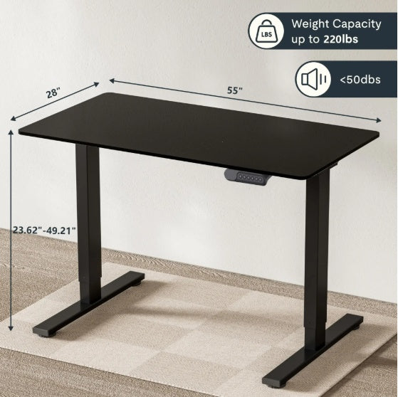 Viva Elevate Collection: Viva Elevate Dual-Motor Electric Standing Desk