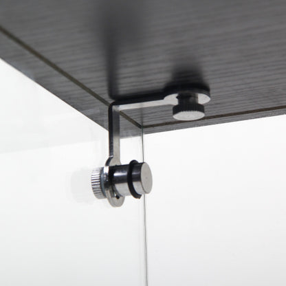 Viva Louvre Collection: The Louvre Noir Glass Display Cabinet