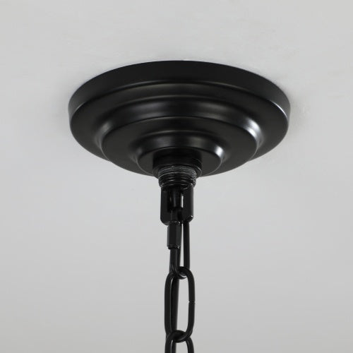 Viva Smart Living Collection: 8‑Lantern Tiered Farmhouse Chandelier