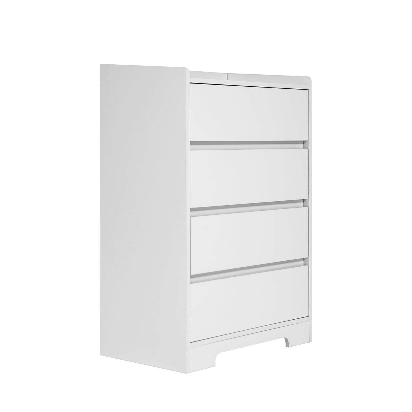 Viva Elite Minimalist White Dresser – The Future of Handleless Elegance