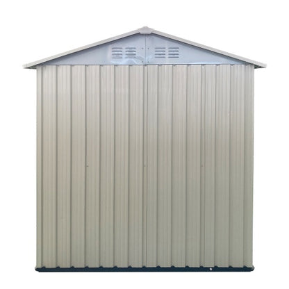 Outdoor Storage Garden Shed 5ft x 3ft - Durable & Weather-Resistant White Metal Shed