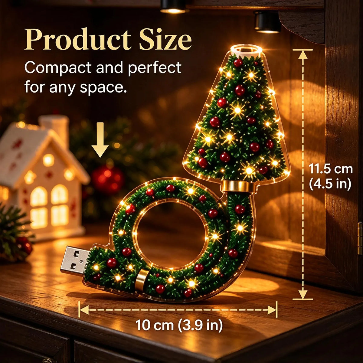 Cozy LED Star Projector Light - Ceiling Atmosphere Lamp For Home Decor Christmas Holiday Gift Night Light