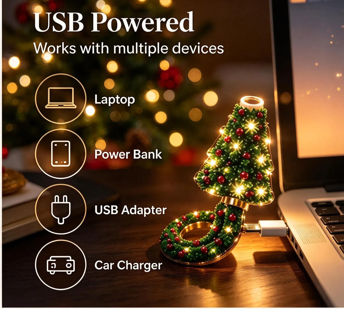Cozy LED Star Projector Light - Ceiling Atmosphere Lamp For Home Decor Christmas Holiday Gift Night Light