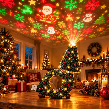 Cozy LED Star Projector Light - Ceiling Atmosphere Lamp For Home Decor Christmas Holiday Gift Night Light