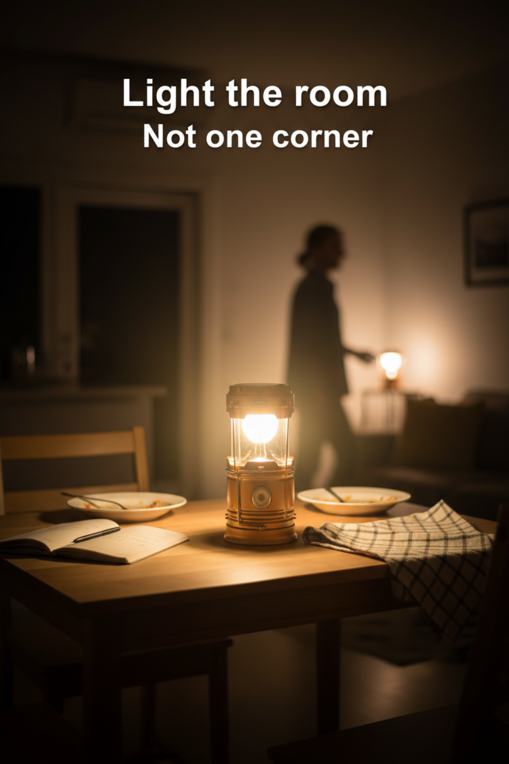 Viva Elite Telescopic Emergency Lantern - Solar & USB Rechargeable