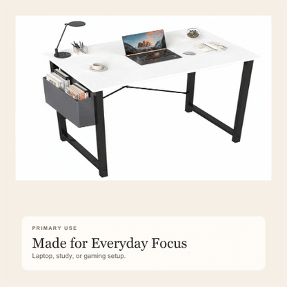 Viva Elite computer desk everyday focus and primary use graphic