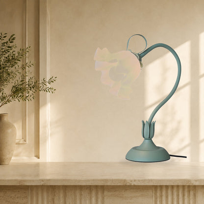 Viva Elite Vintage Flower Lamp in a warm premium interior